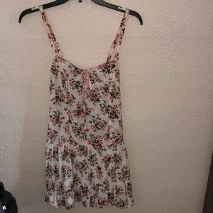 Flower Mini Dress